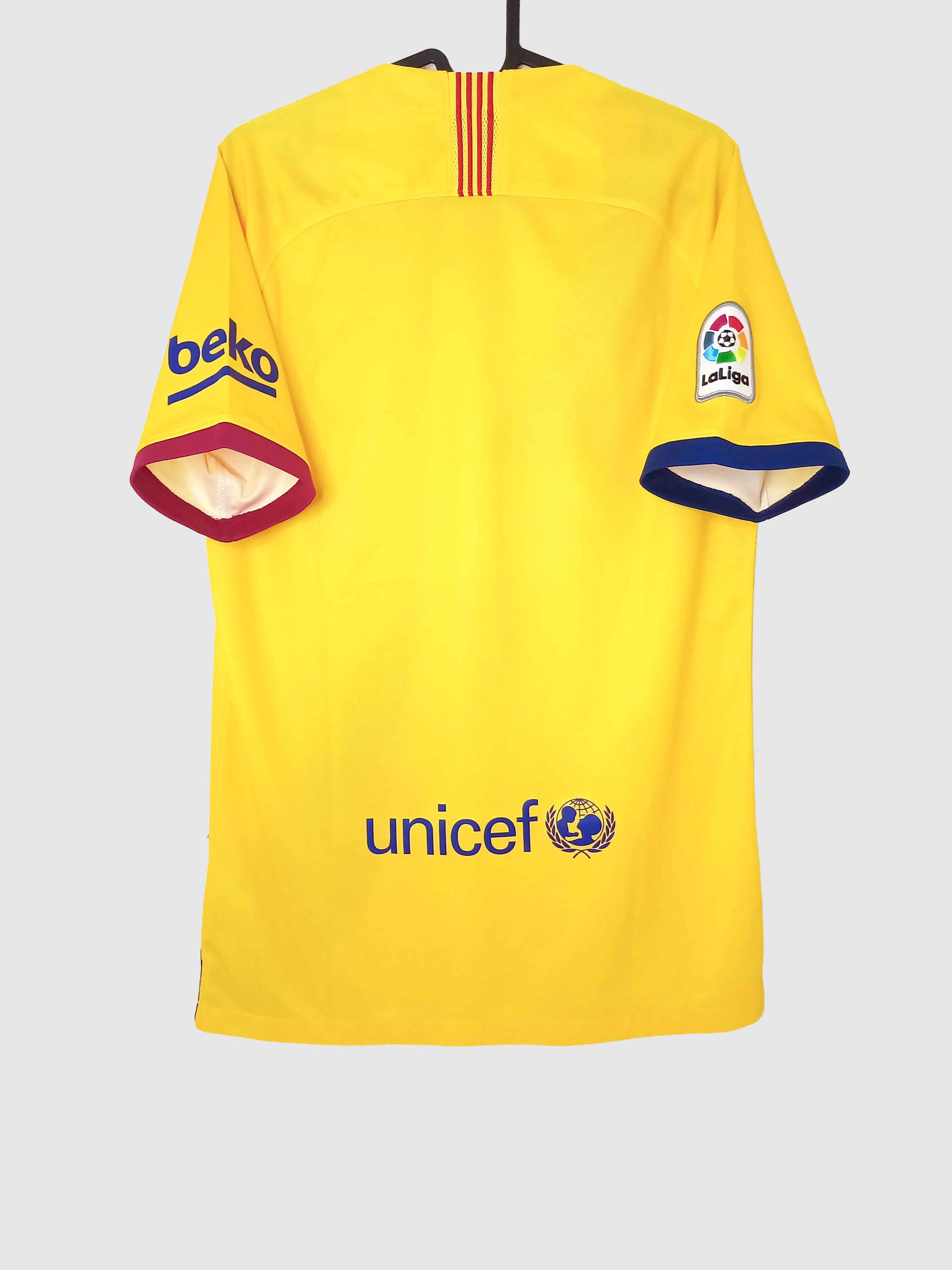 Barcelona 2019/20 Away Shirt AJ5531-728 Back