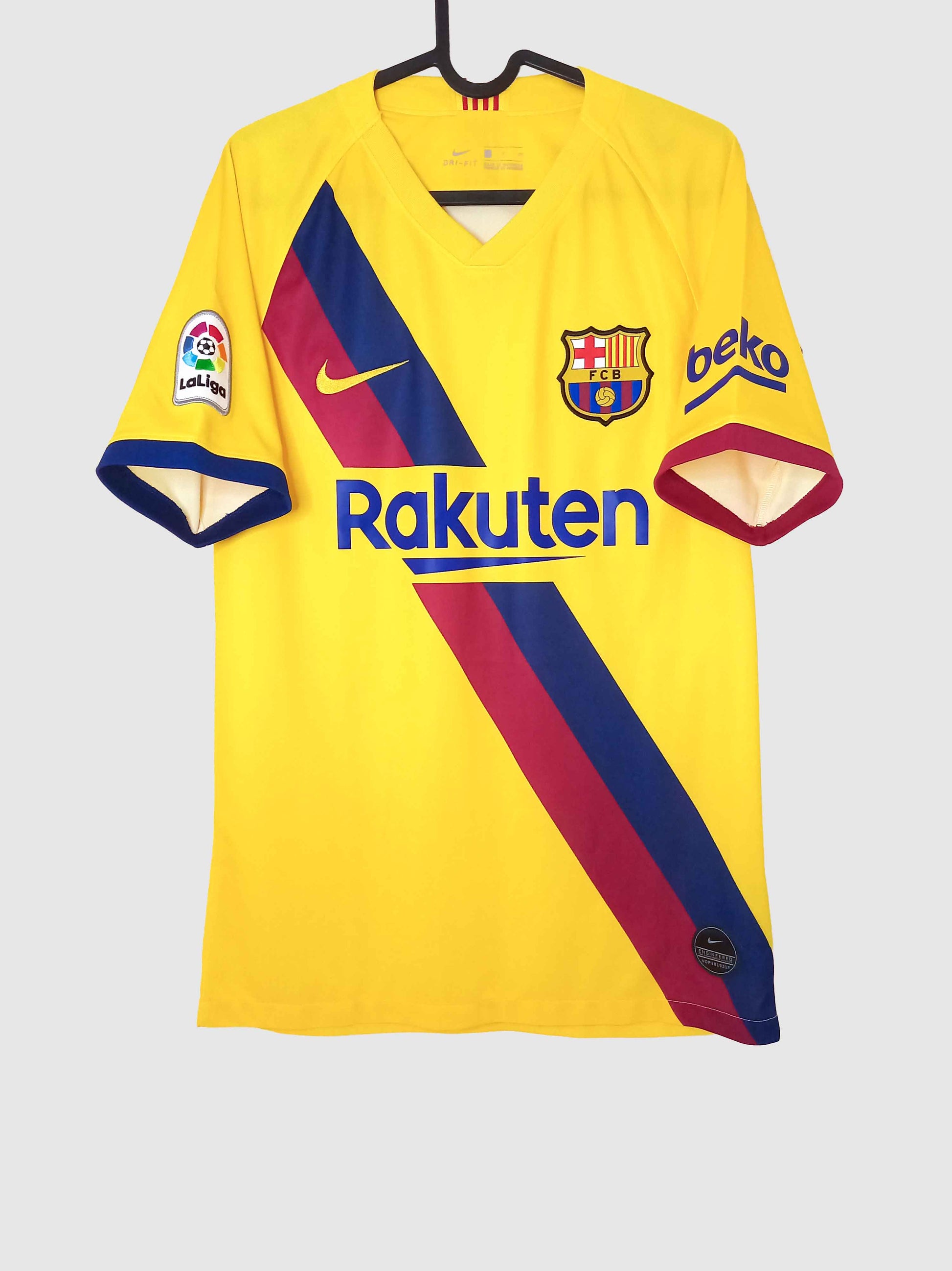 Barcelona 2019/20 Away Shirt AJ5531-728 Front