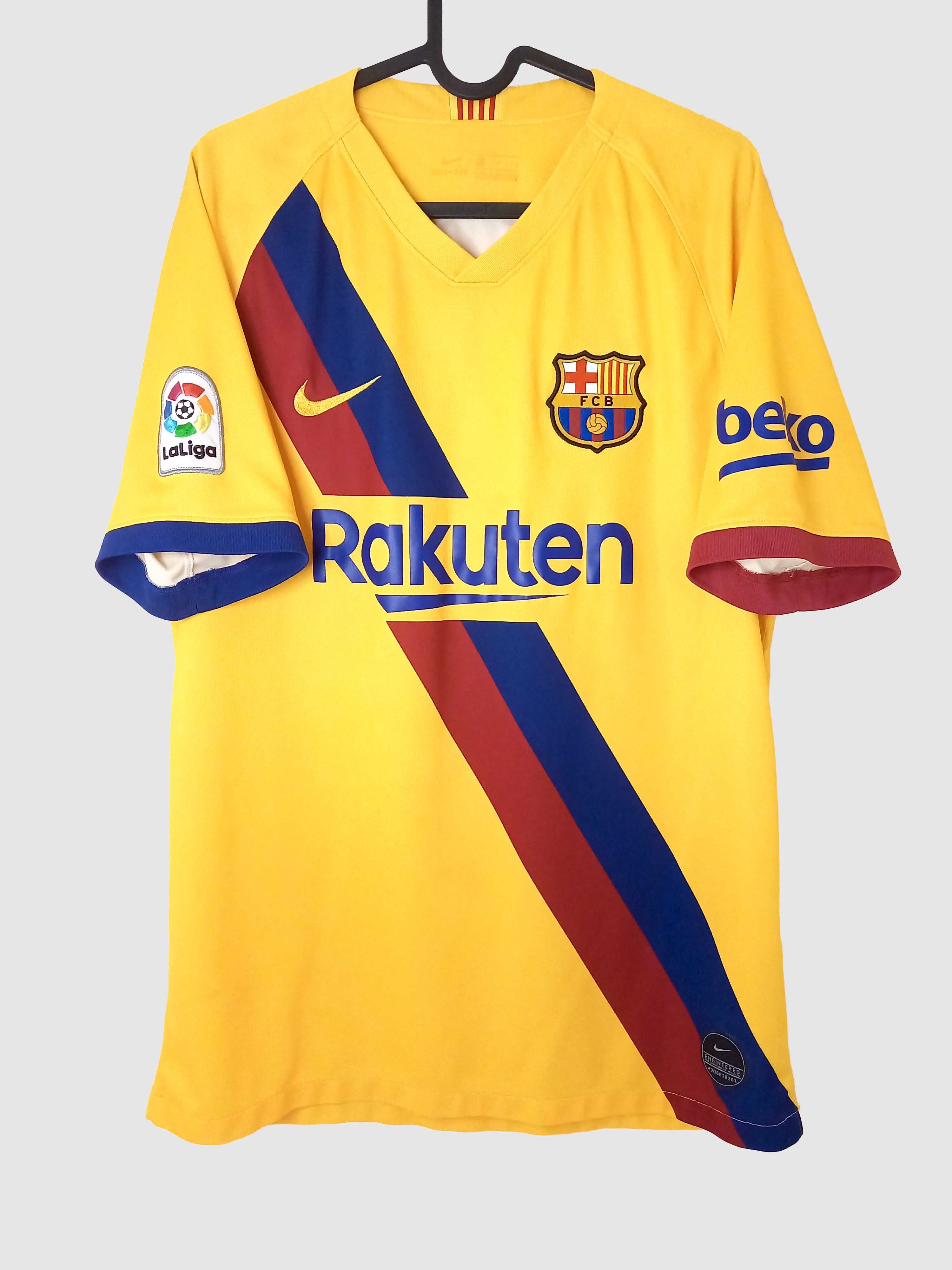 Barcelona 2019/20 Away Shirt Front AJ5531-728