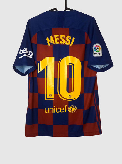 Barcelona 2019/20 Home Shirt Messi Back AJ5532-456