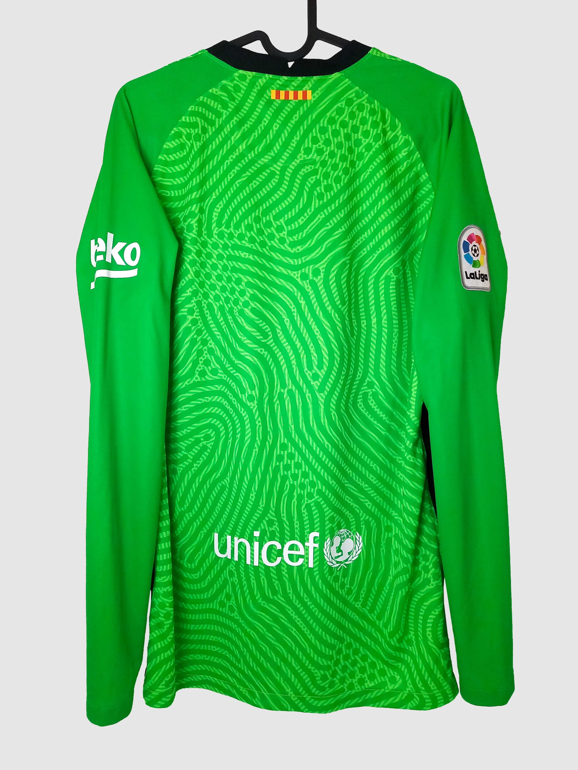 Barcelona 2020/21 Goalkeeper Home Shirt Back CD4272-398