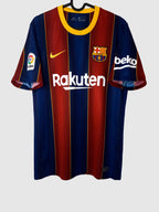Barcelona 2020/21 Home Shirt Griezmann Front CD4232-456S
