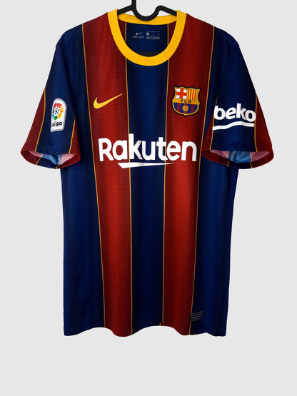 Barcelona 2020/21 Home Shirt Griezmann Front CD4232-456S