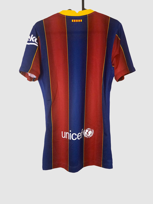 Barcelona 2020/21 Home Shirt Match Issue CI3514-457 back