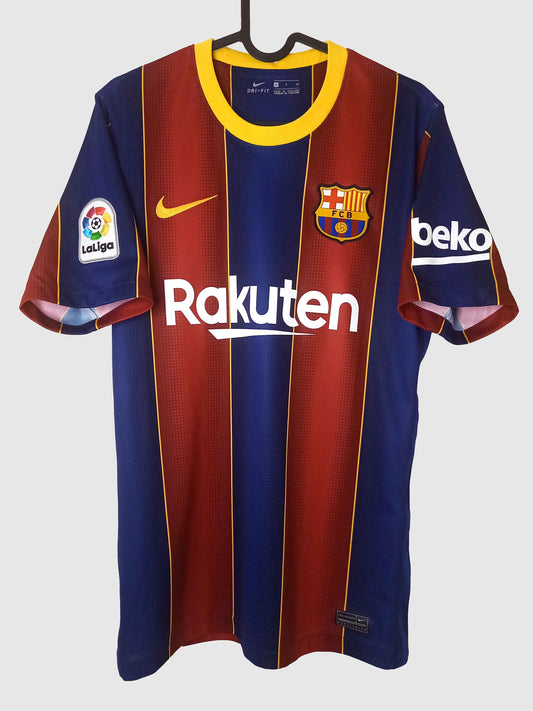 Barcelona 2020/21 Home Shirt Pique Front CD4232-456S