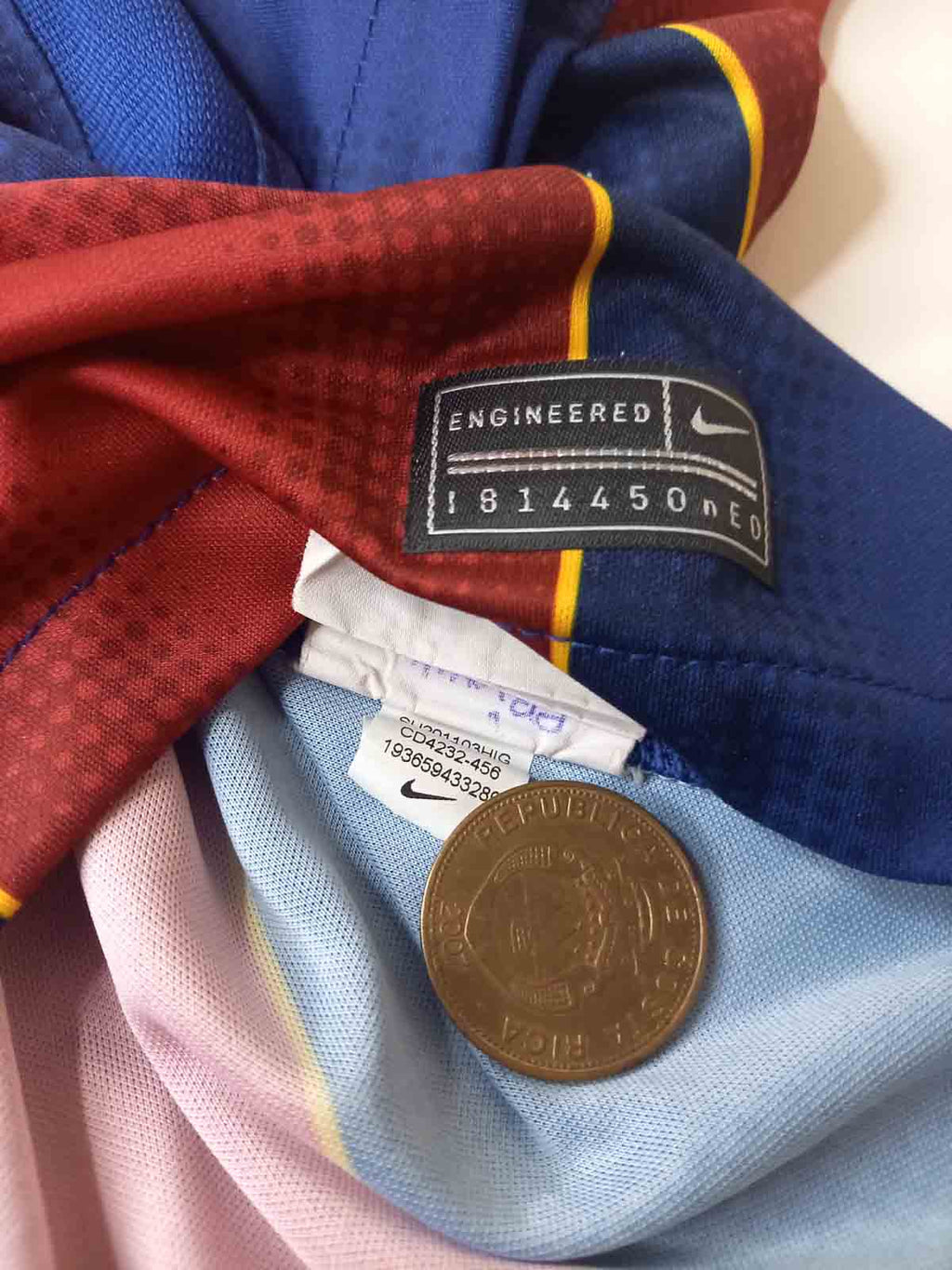 Barcelona 2020/21 Home Shirt Tags CD4232-456