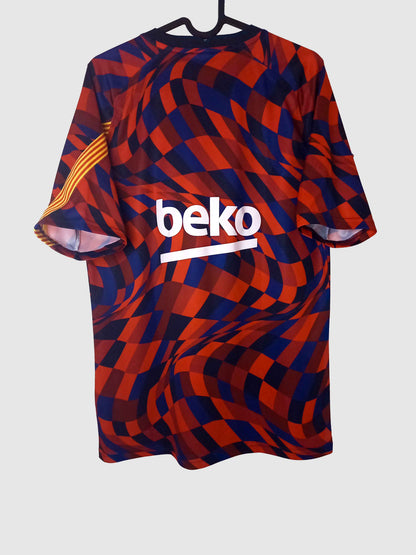 Barcelona 2020/21 Pre-Match Shirt Back CD5812-658