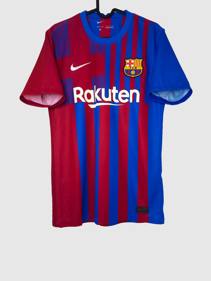 Barcelona 2021/22 Home Shirt Front CV7891-428
