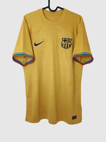 Barcelona 2022/23 Away Shirt Lewandowski Front DJ7675-715