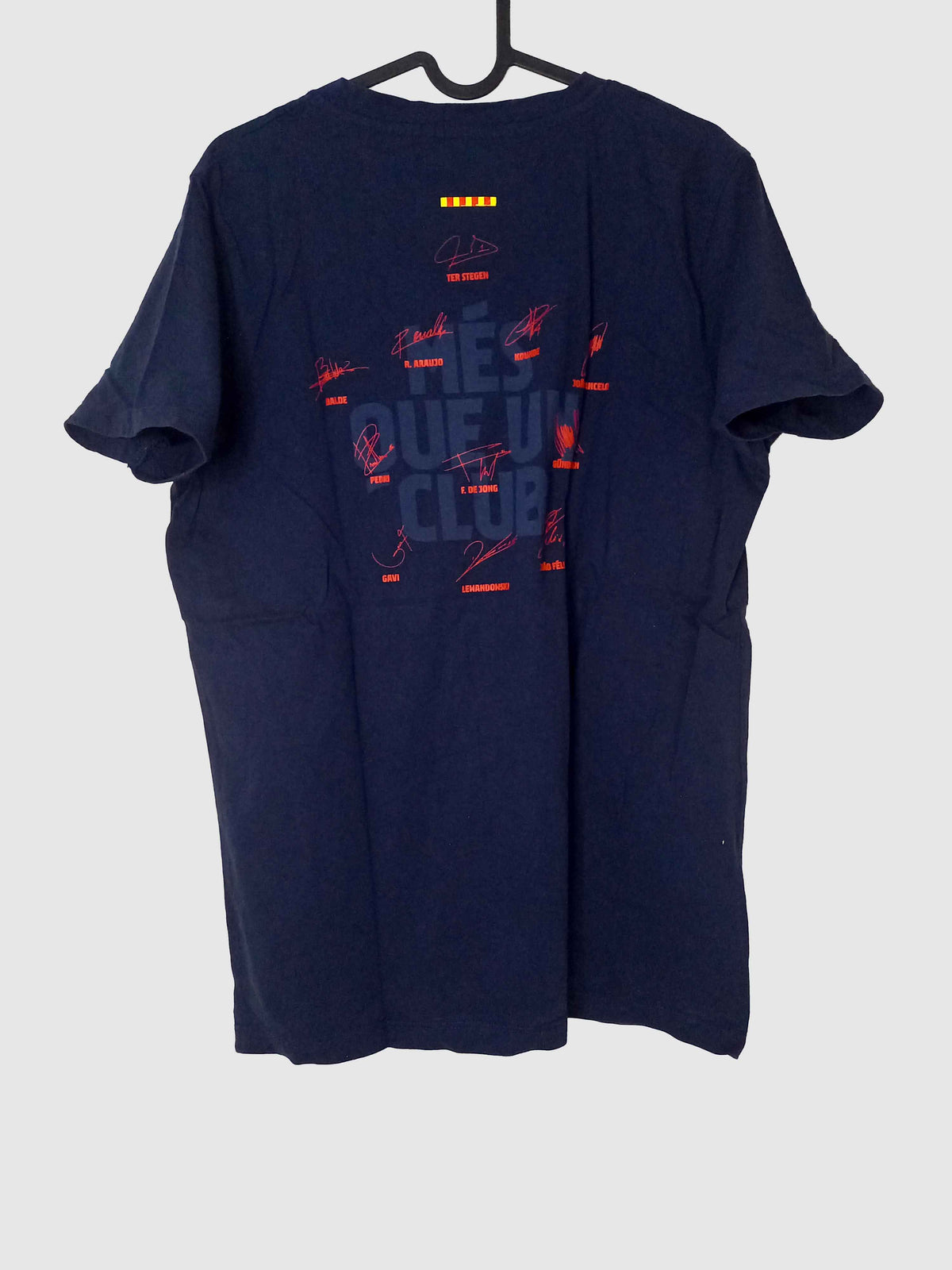 Barcelona 2023/24 Signed XI Shirt back