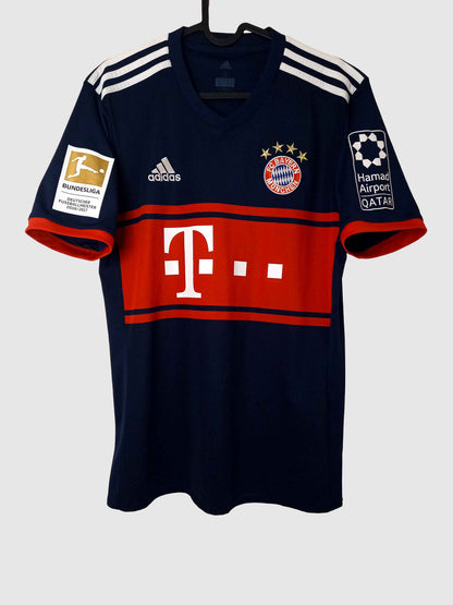 Bayern Munich 2017/18 Away Shirt Boateng AZ7937 Front