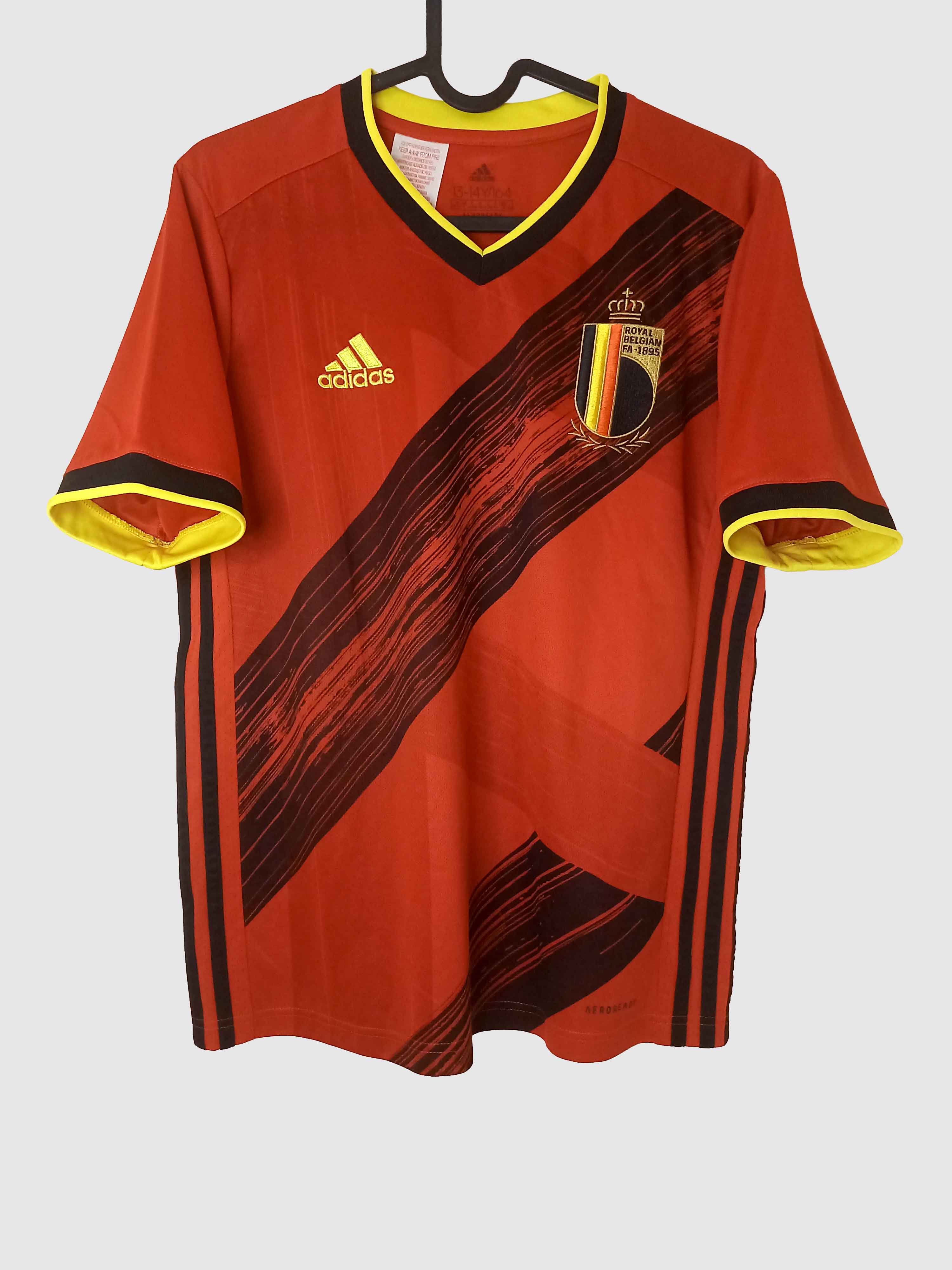 Belgium 2020 Home Shirt Front EJ8546