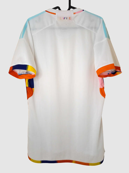 Belgium 2022/23 Away Shirt Back HK5034