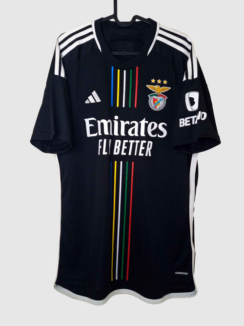 Benfica 2023/24 Away Shirt Di Maria Front IA7133