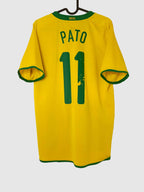 Brazil 2008 Home Shirt Pato Back 258949-703