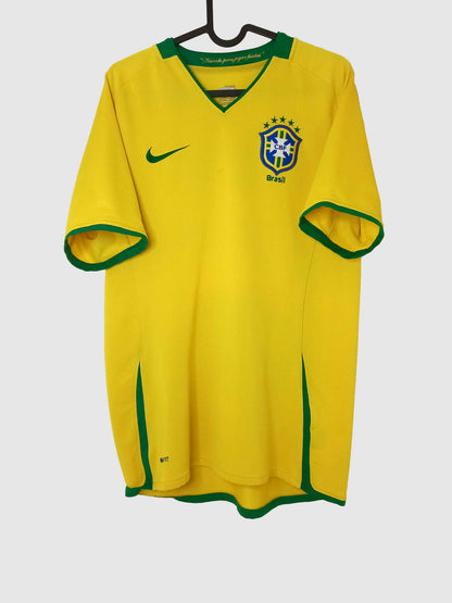 Brazil 2008 Home Shirt Pato Front 258949-703