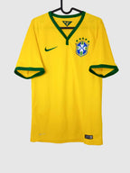 Brazil 2014 Home Shirt Neymar Front 575280-703