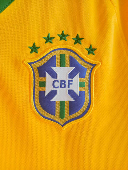Brazil 2014 home shirt 575280-703 badge
