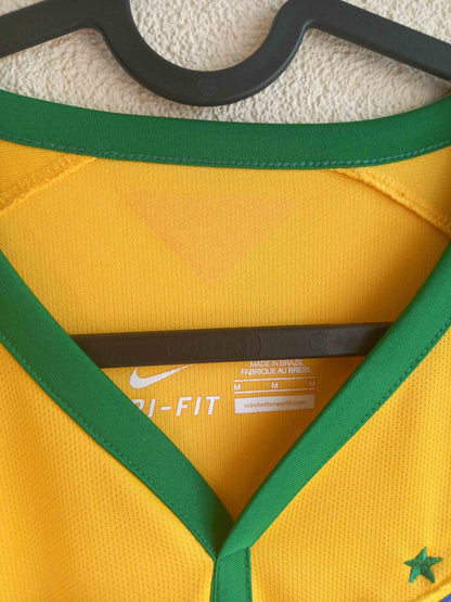 Brazil 2014 home shirt 575280-703 collar