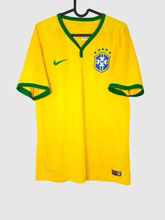 Brazil 2014 home shirt 575280-703 front