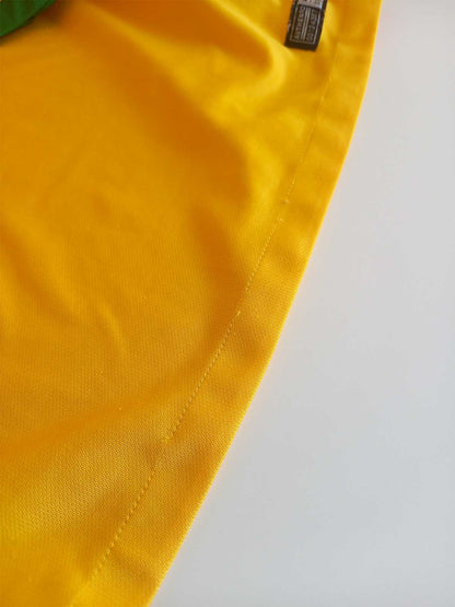 Brazil 2014 home shirt 575280-703 stitching