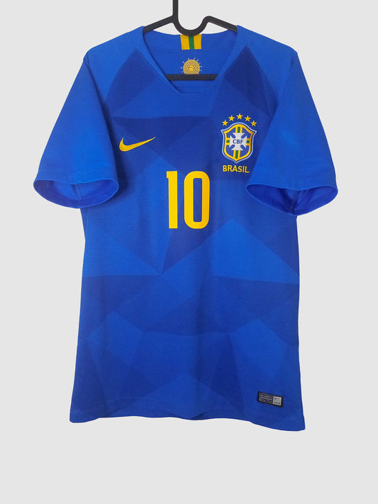 Brazil 2018/19 Away Shirt Neymar 893855-453 front
