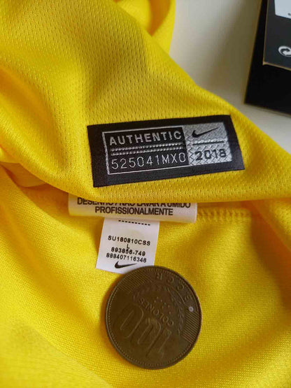 Brazil 2018 home shirt Coutinho 893856-749 tags