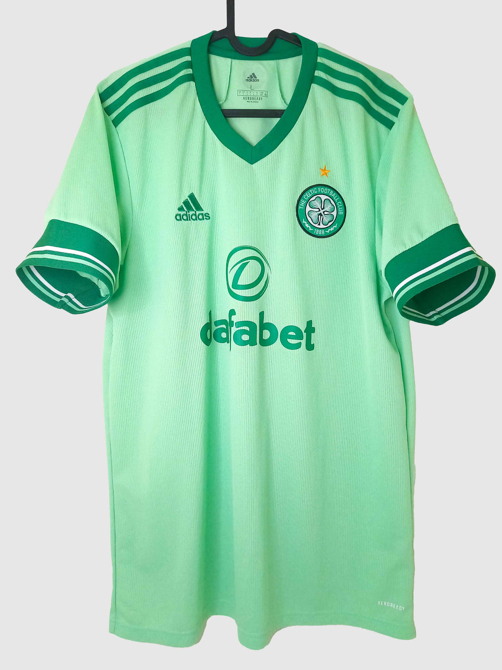 Celtic 2020/21 Away Shirt Front GE5237