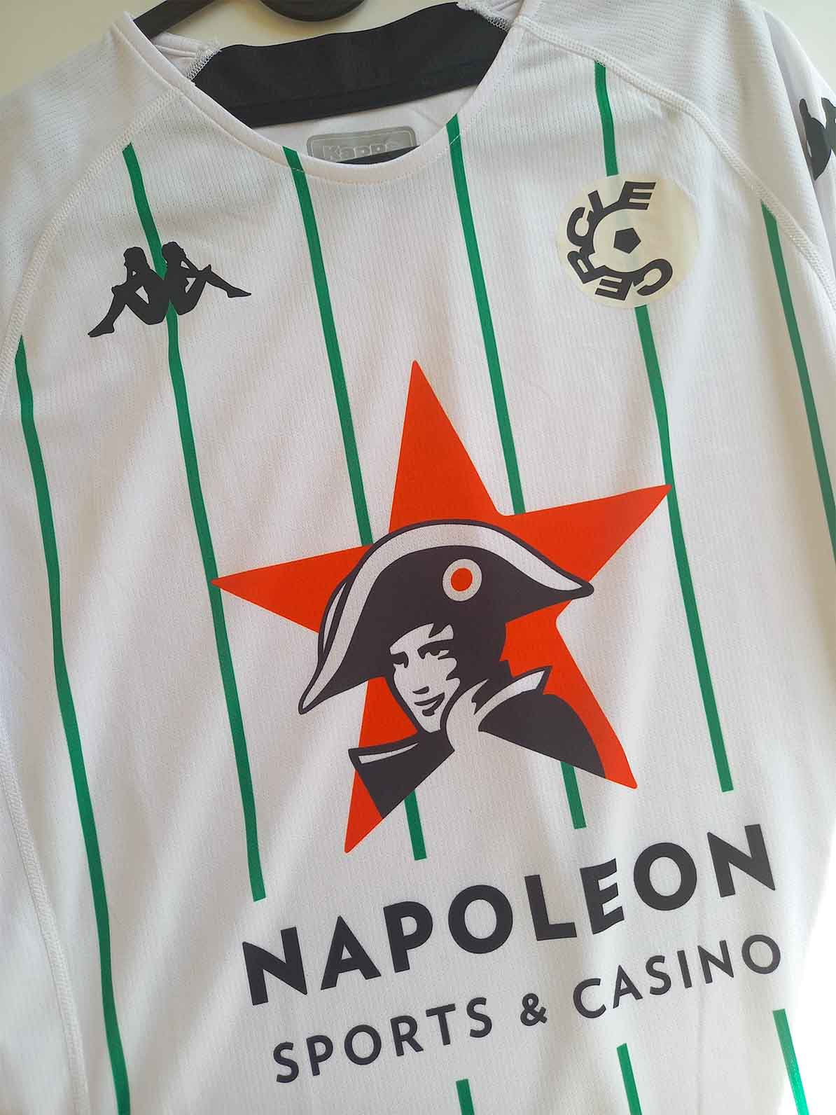 Cercle Brugge 2022/23 Away Shirt logos