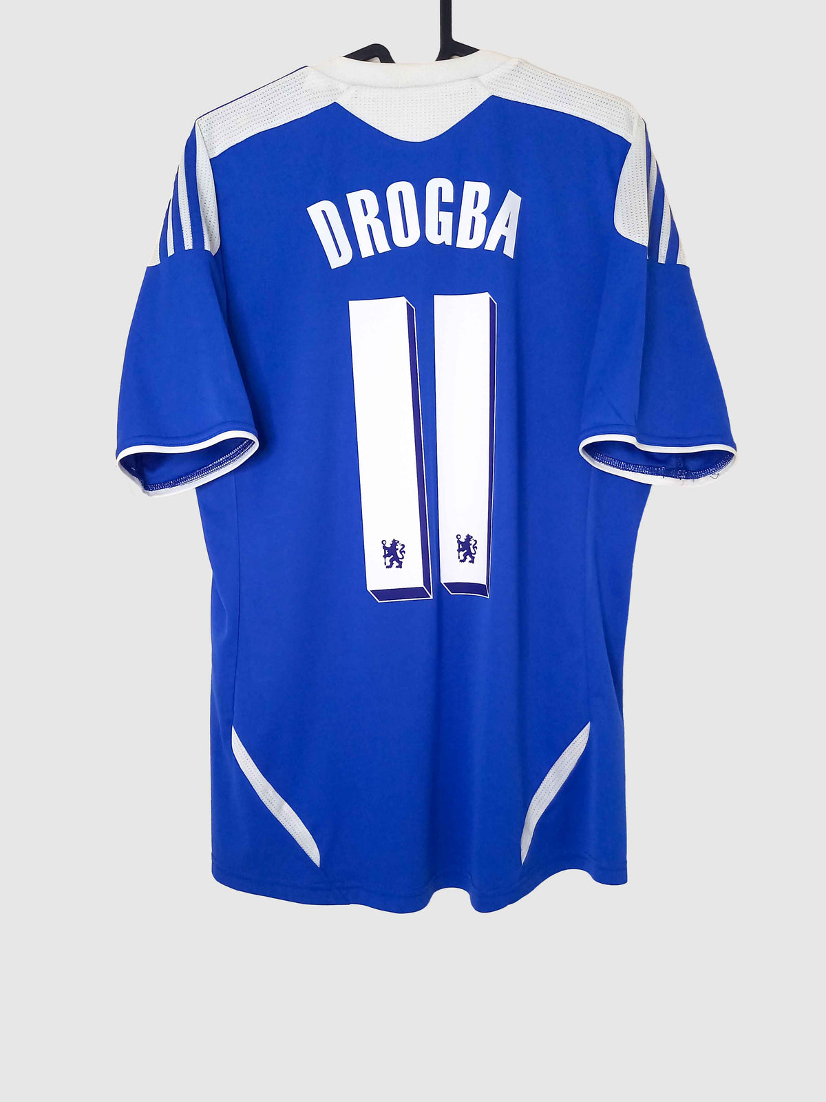 Chelsea 2011/12 Home Shirt Drogba V13927 Back