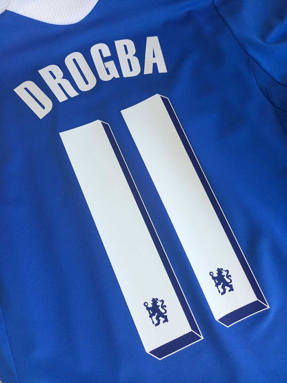 Chelsea 2011/12 Home Shirt Drogba V13927 name set