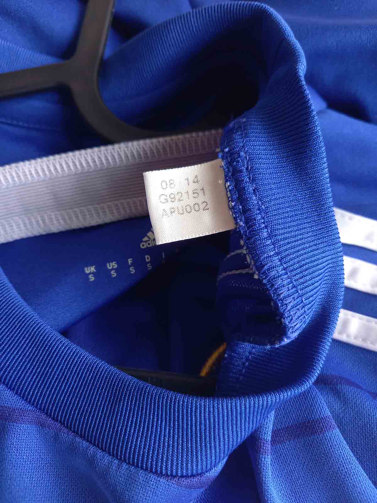 Chelsea 2014/15 home shirt G92151 tags
