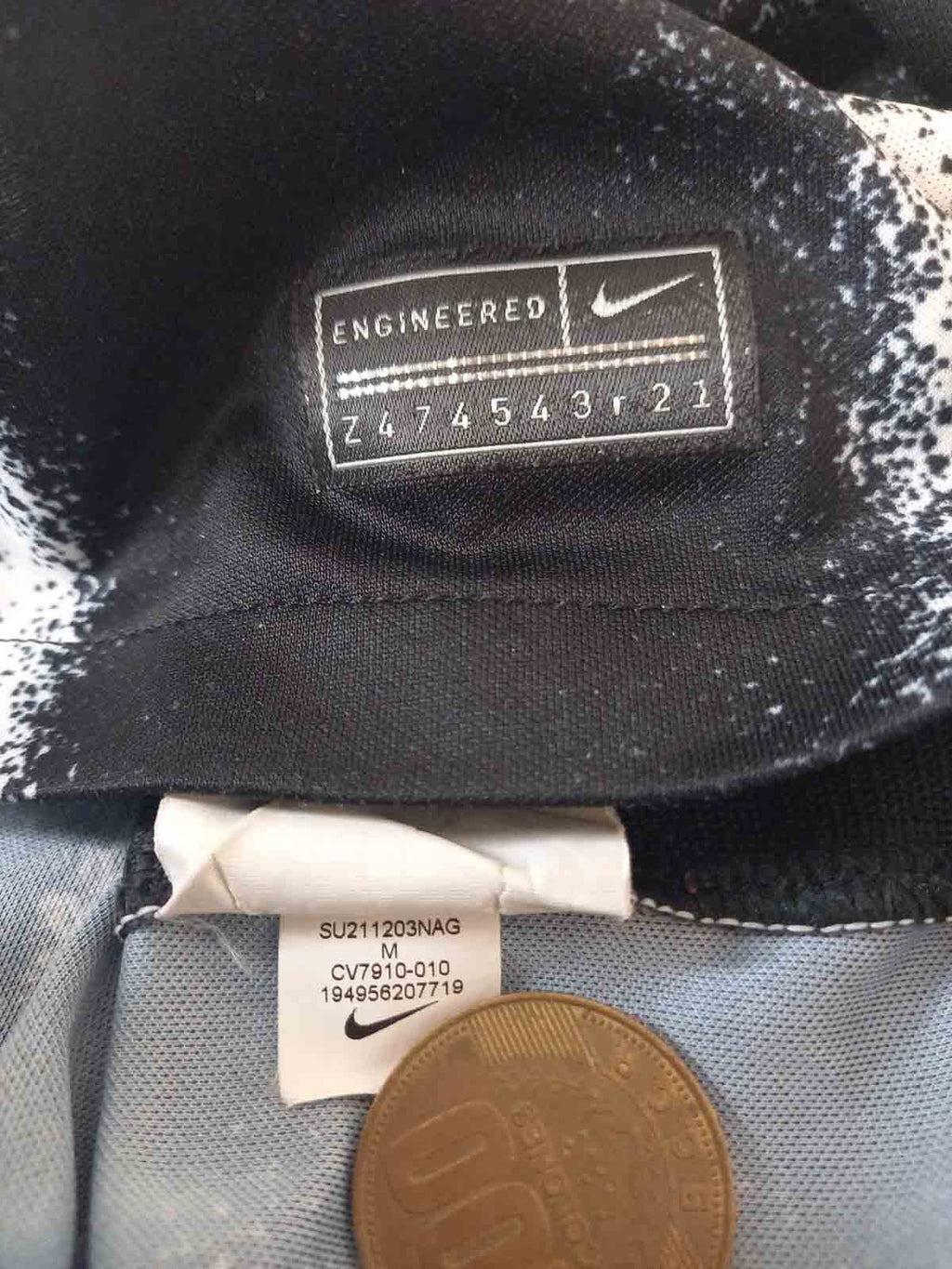 Corinthians 2021/22 Away Shirt Tags CV7910-010