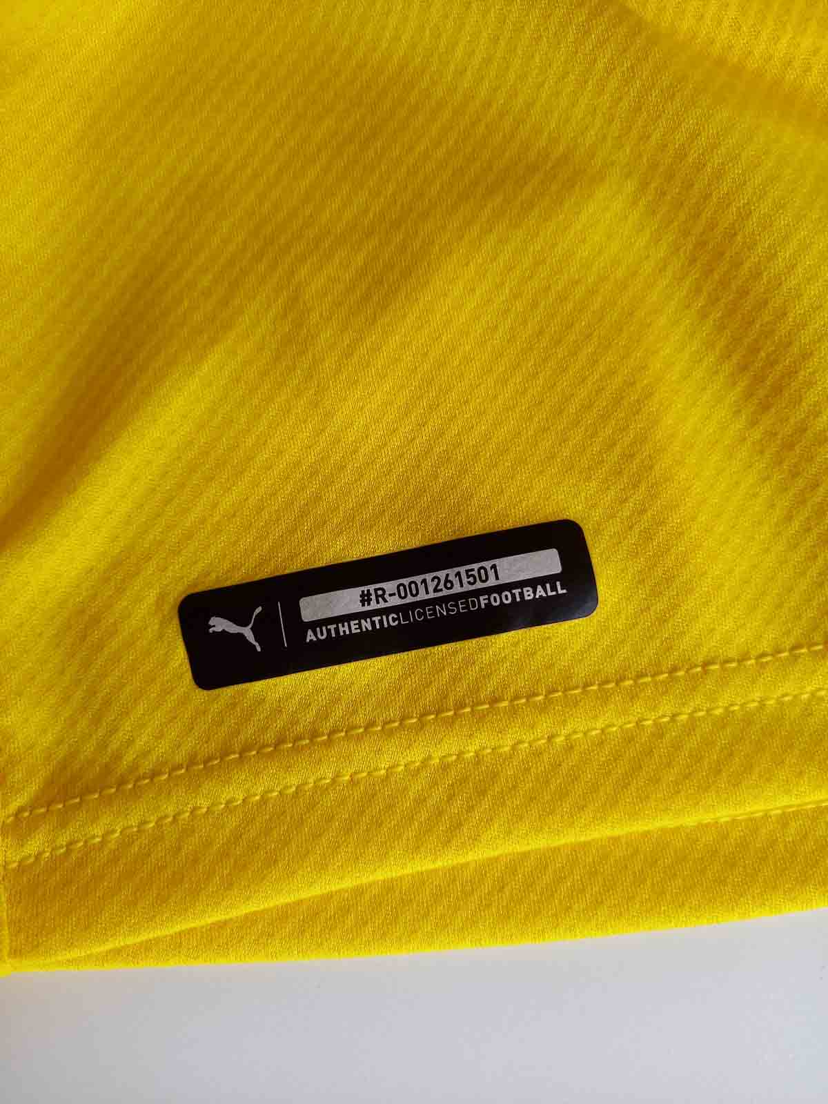 Dortmund 2021/22 Home Shirt Tags
