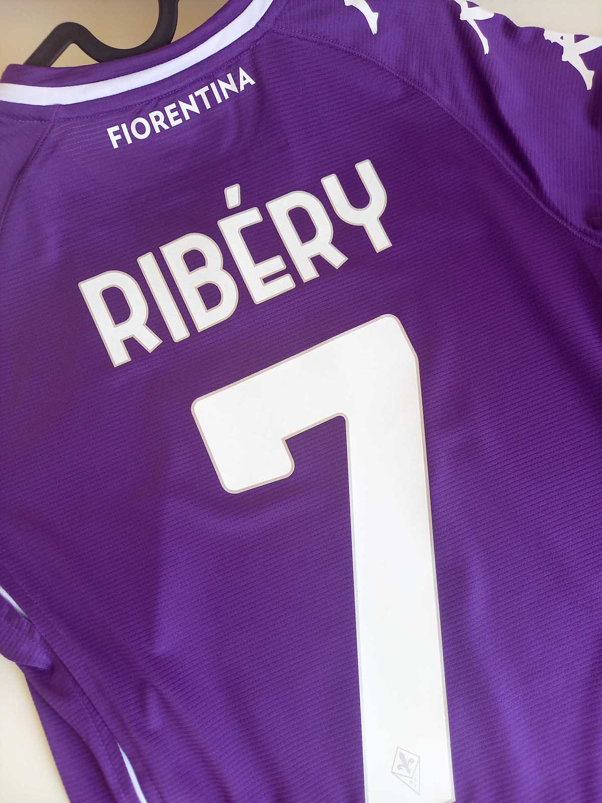 Fiorentina 2020/21 Home Shirt Ribery Player Version name set