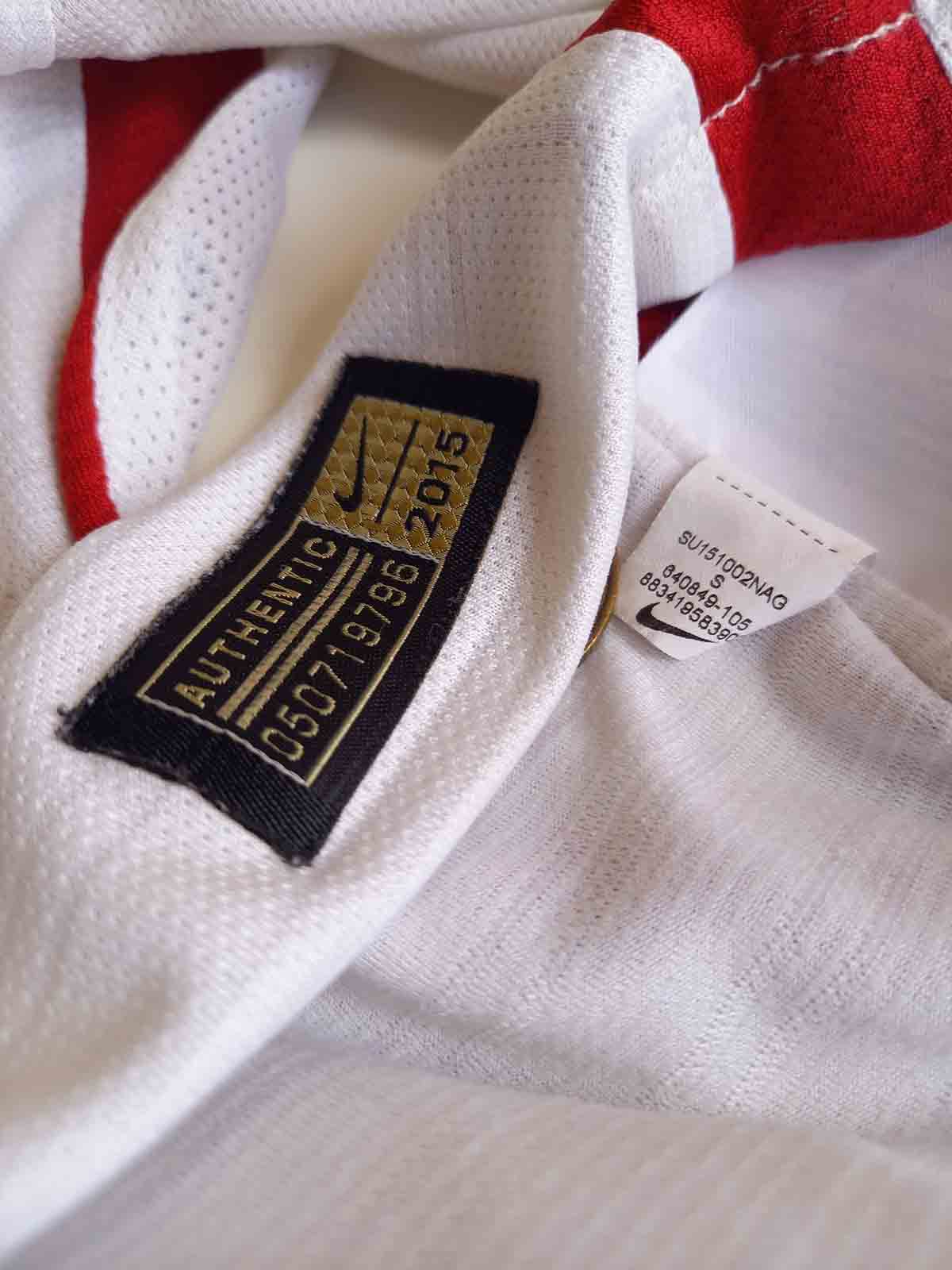 France 2015 Away Shirt Player Version 640849-105 Tags
