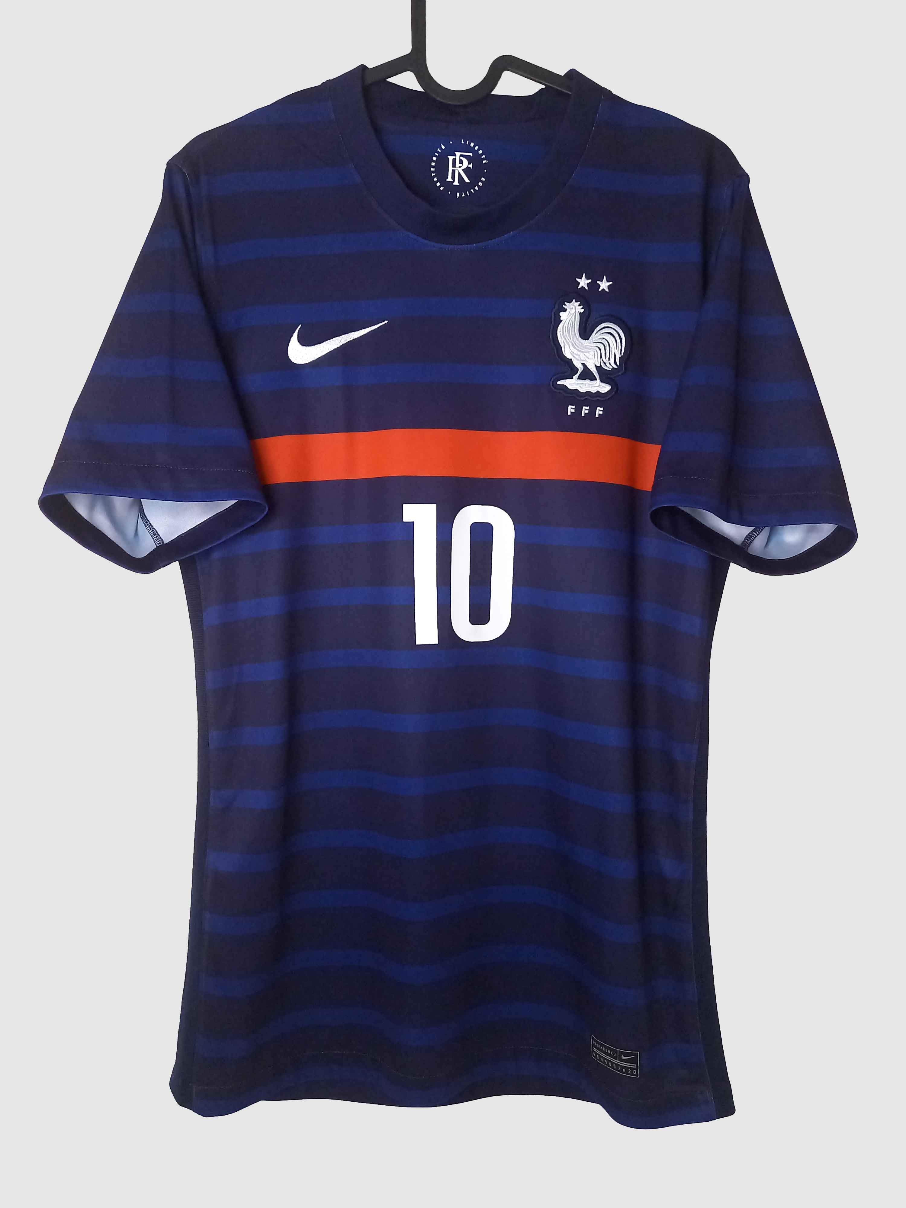 France 2020 Home Shirt Mbappe Front CD0700-498