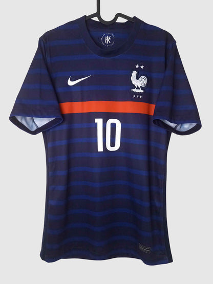 France 2020 Home Shirt Mbappe Front CD0700-498