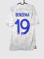 France 2022 Away Shirt Benzema Back DN0688-100
