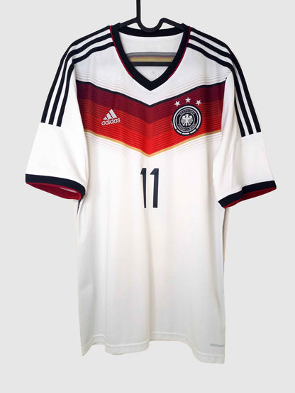 Germany 2014 Home Shirt Klose Front G87445