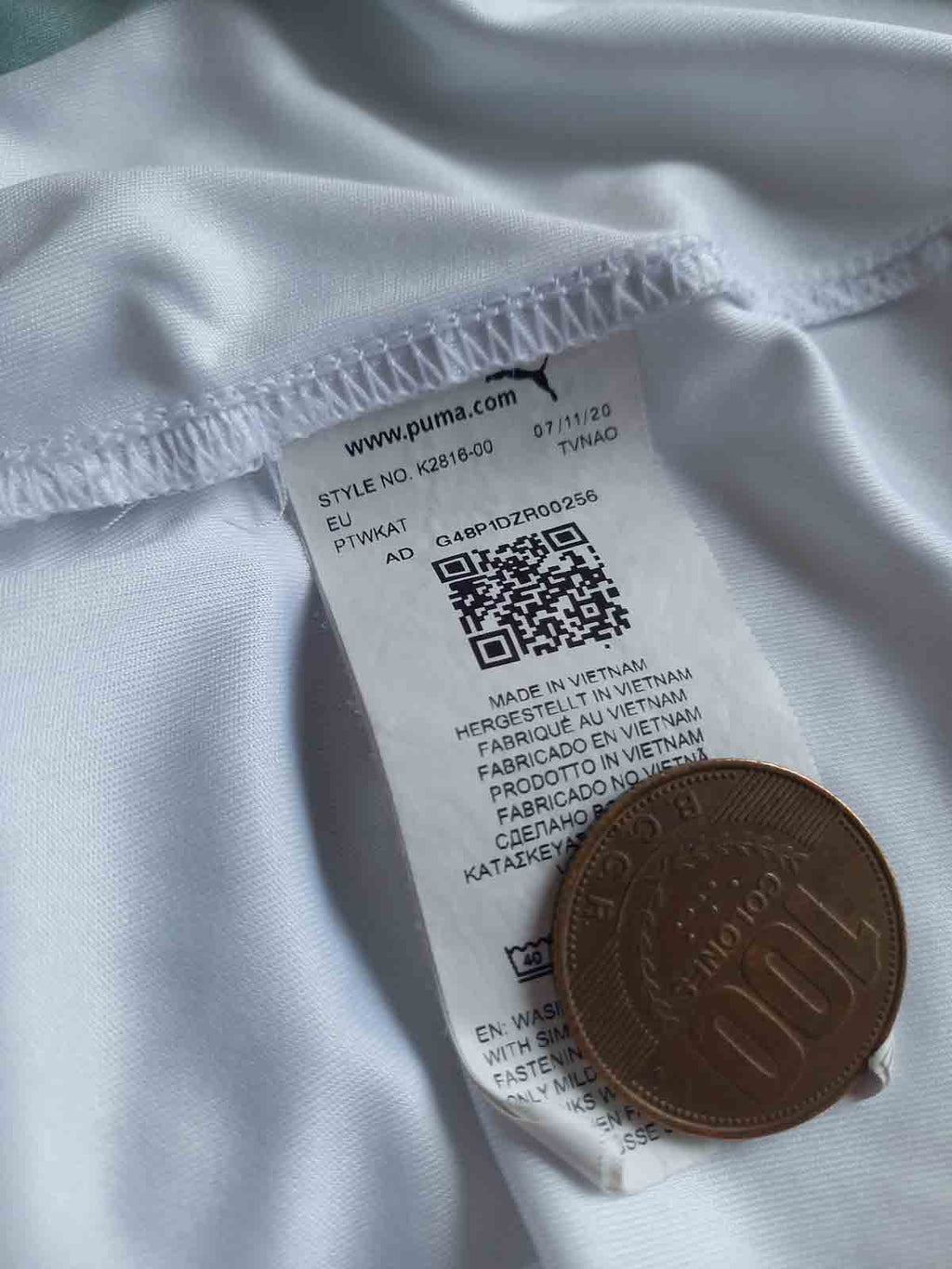 Groningen 2020/21 Home Shirt Robben Tags K2816-00
