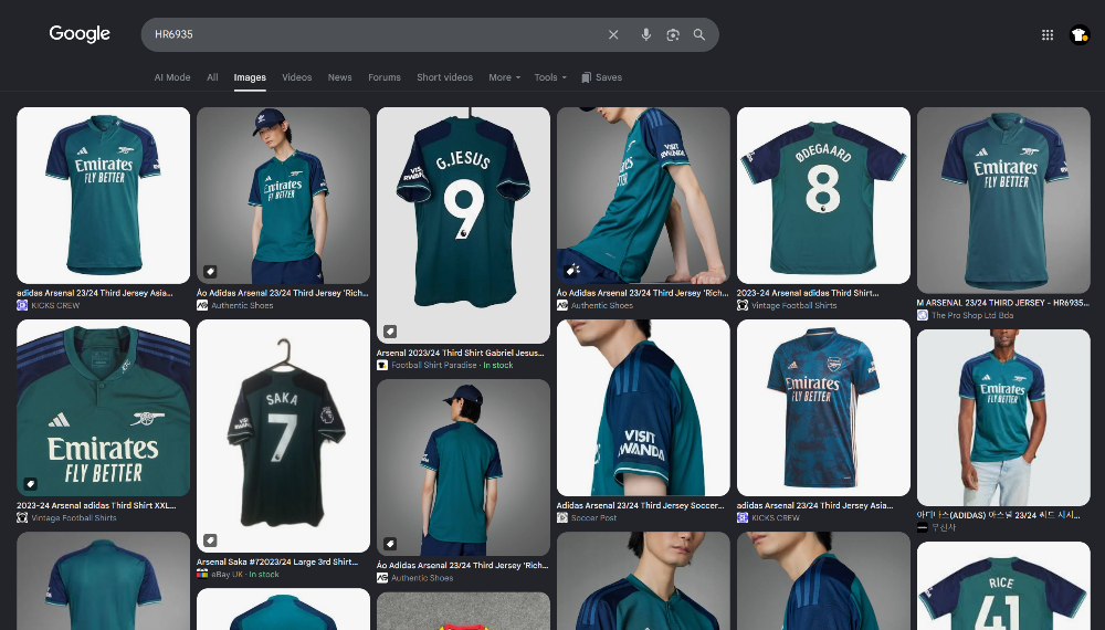HR6935 original Adidas shirt web images