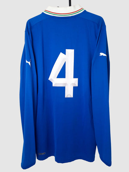 Italy 2012/13 Home Shirt Back 740300