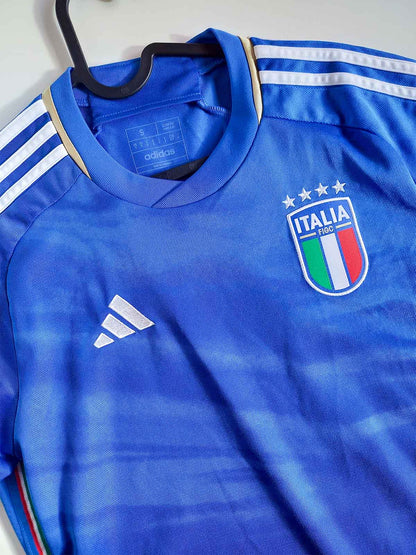 Italy 2023/24 Home Shirt HS9895 logos