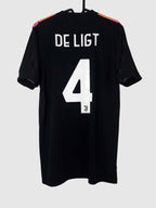 Juventus 2021/22 Away Shirt De Ligt Back GS1438