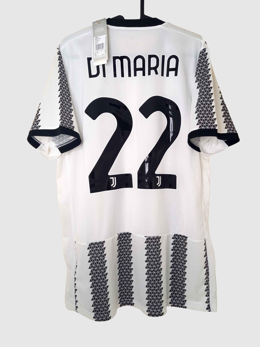Juventus 2022/23 Home Shirt Di Maria Back H38907