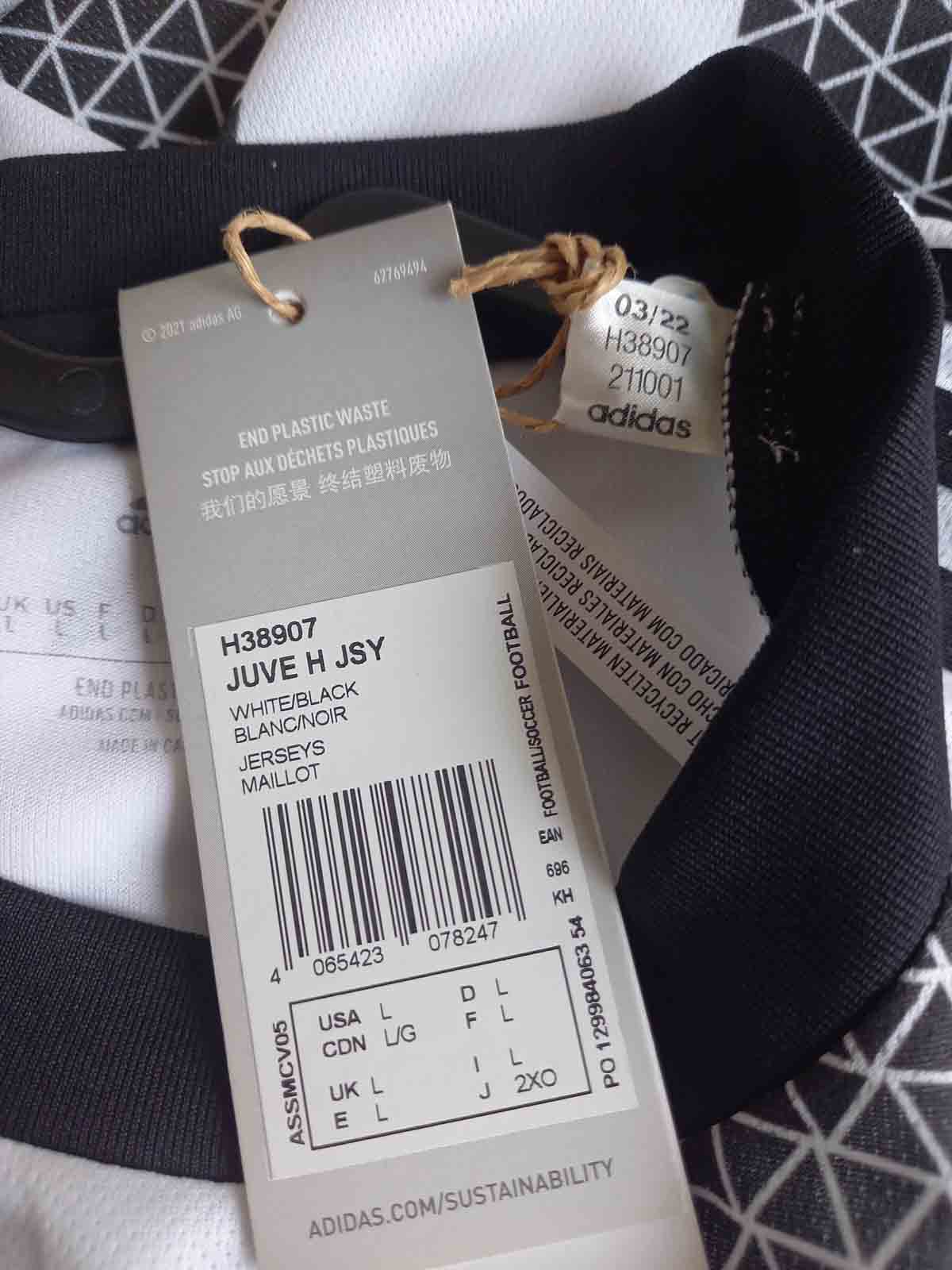 Juventus 2022/23 Home Shirt Di Maria Tags H38907