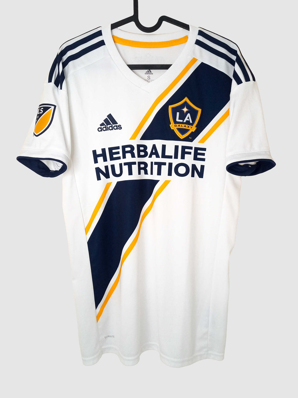 LA Galaxy 2019 Home Shirt Front CE3296