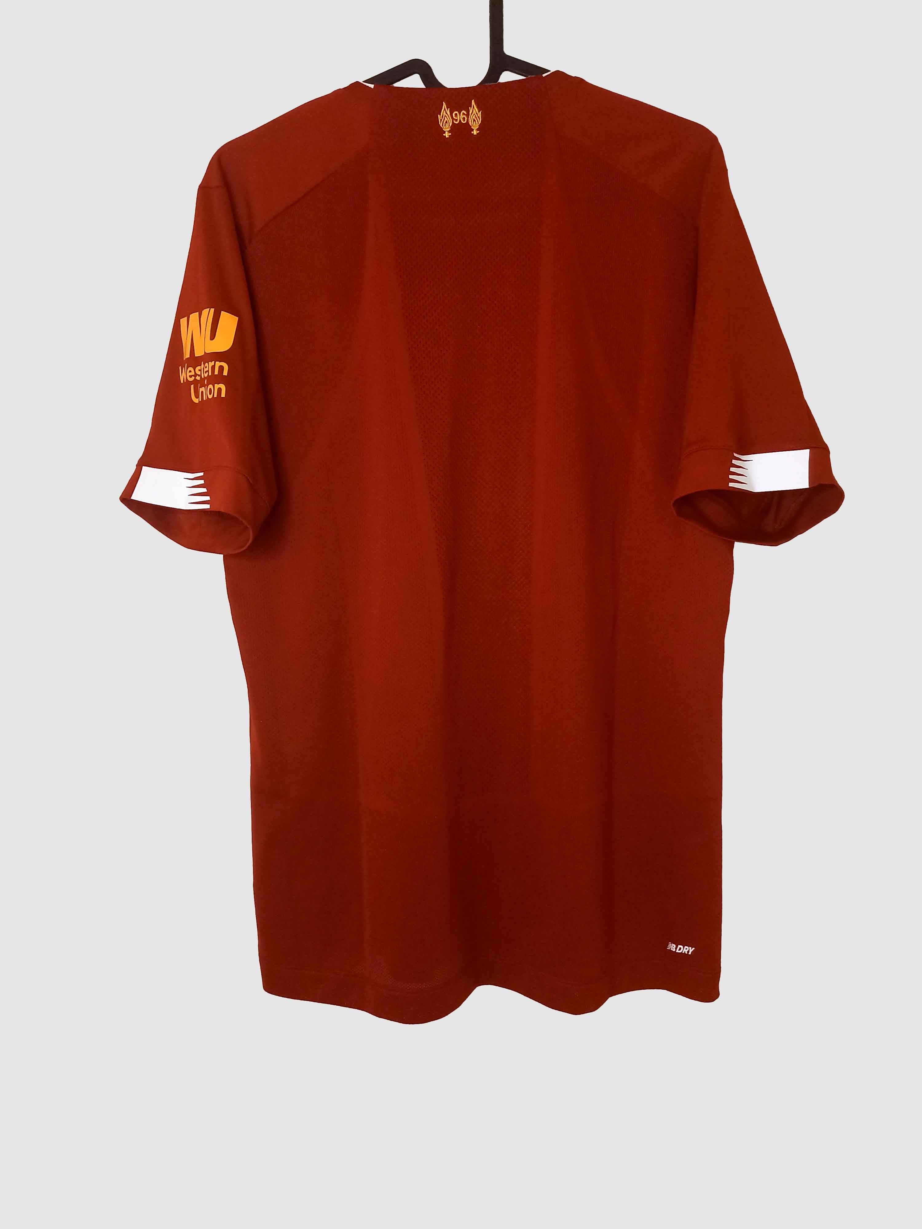 Liverpool 2019/20 Home Shirt Back