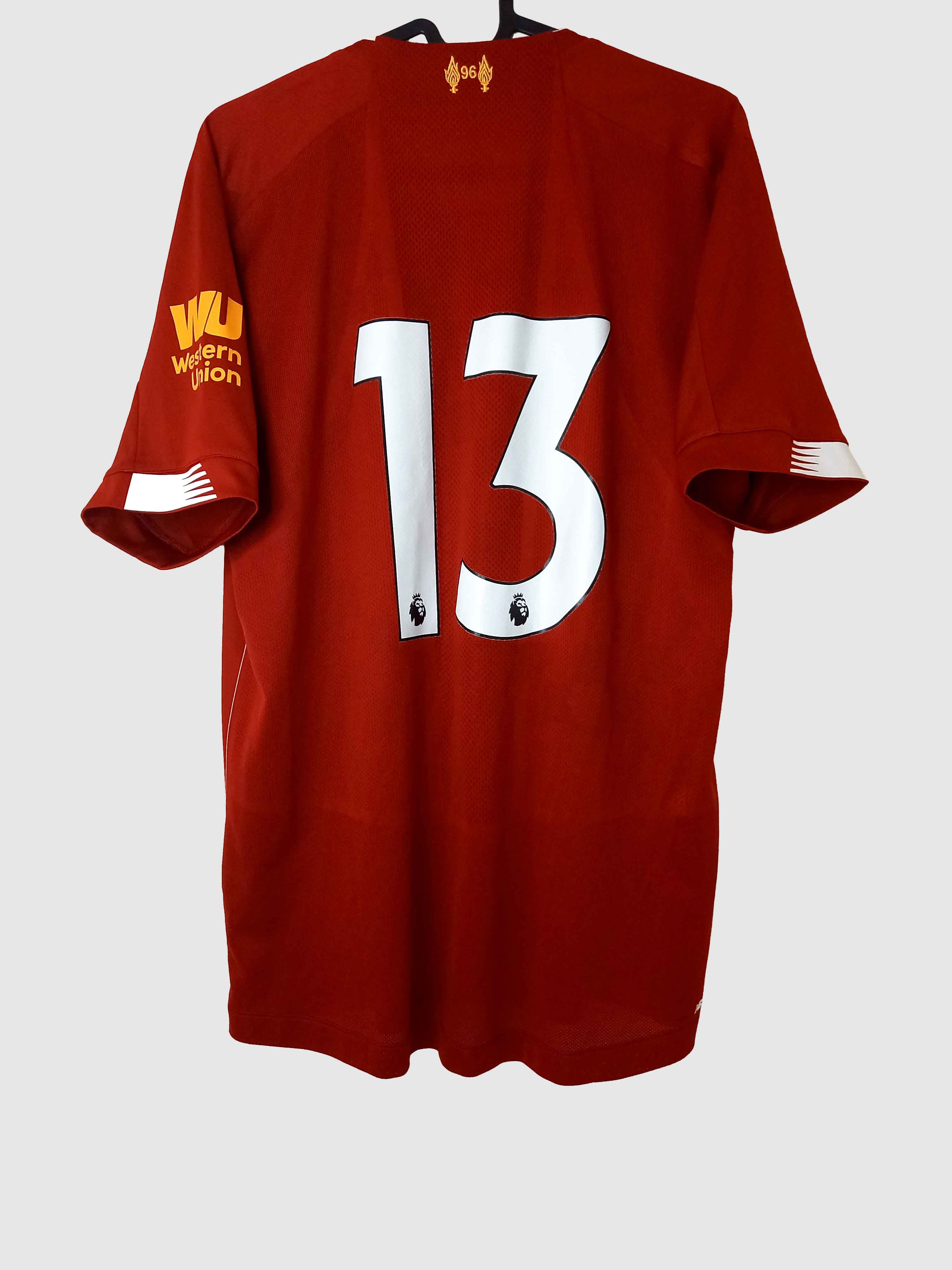 Liverpool 2019/20 Home Shirt Back